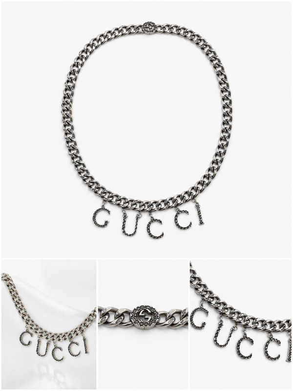 Maxi chain letter silver