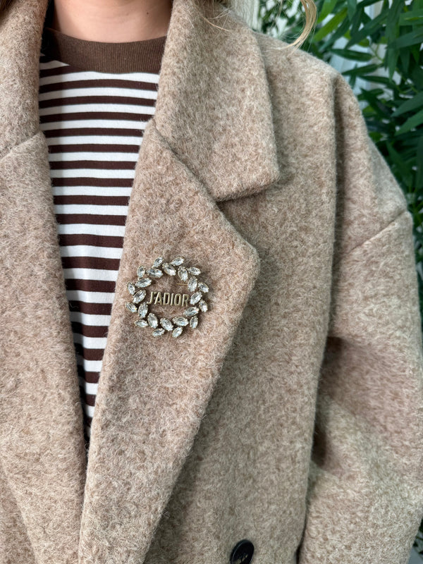 Spilla Dior Big strassata