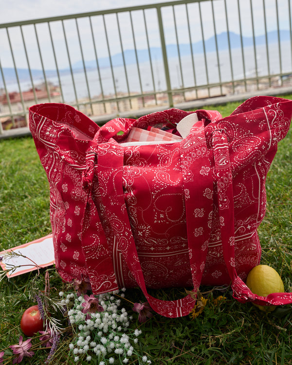 Maxi Beach Bag bandana