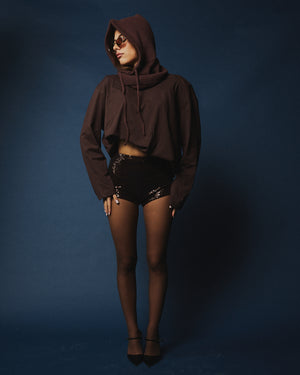 Maglia in cotone con spalline