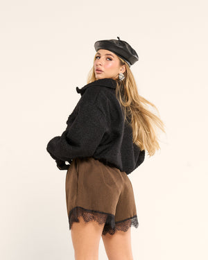 Pantaloncini Auren con pizzo