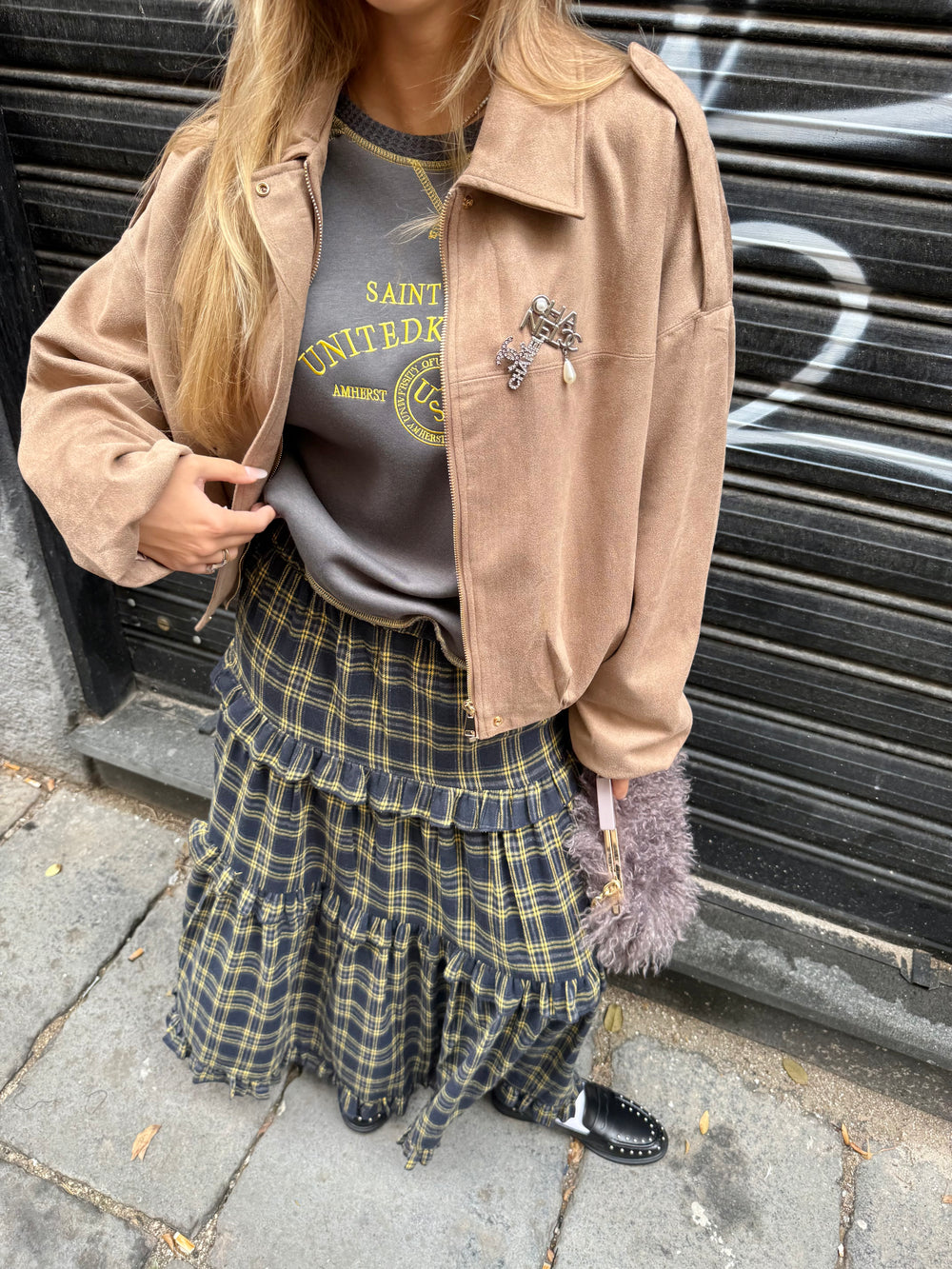 Gonna long tartan street