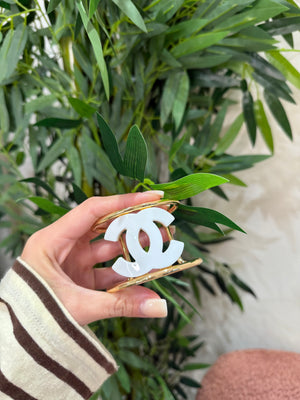 Bracciale smaltato con logo