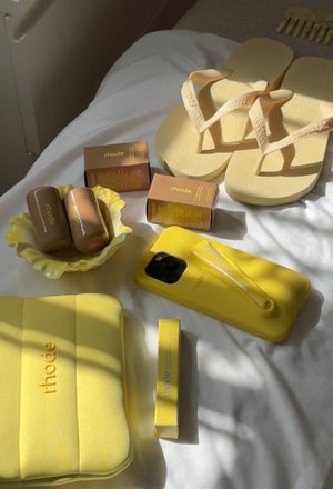 Iphone case+lip lemontini rhode