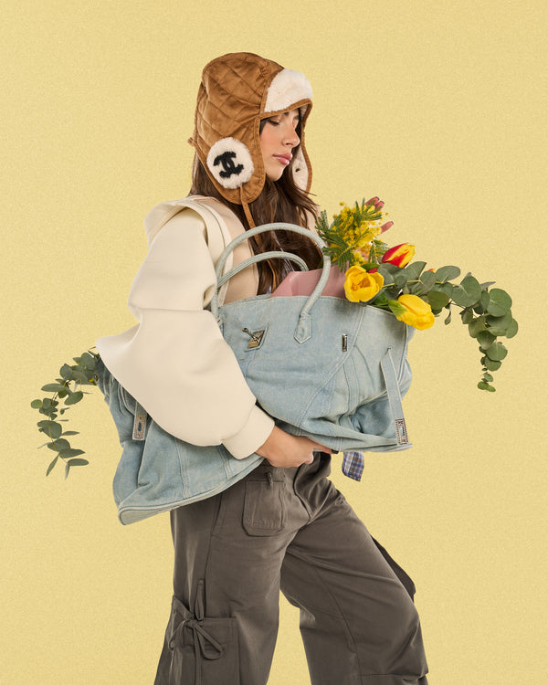 Max Tote denim Sky