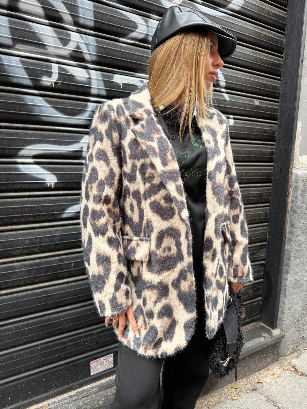 Blazer camo strutturato