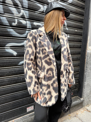 Blazer camo strutturato