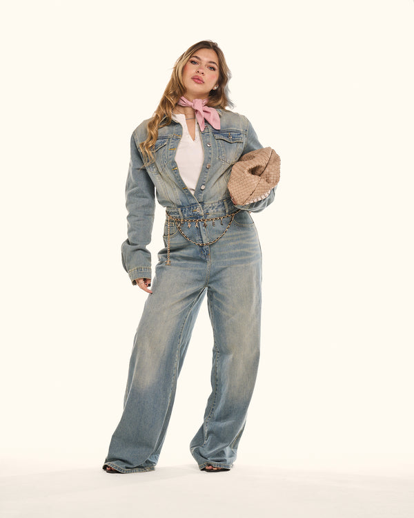 Jumpsuit denim Paris muse