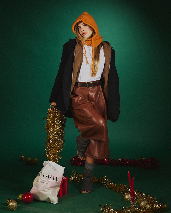 Blazer oversize velluto a coste