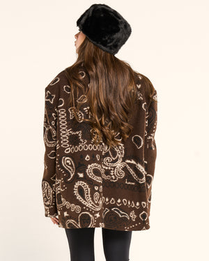 Blazer bandana wool Lumina