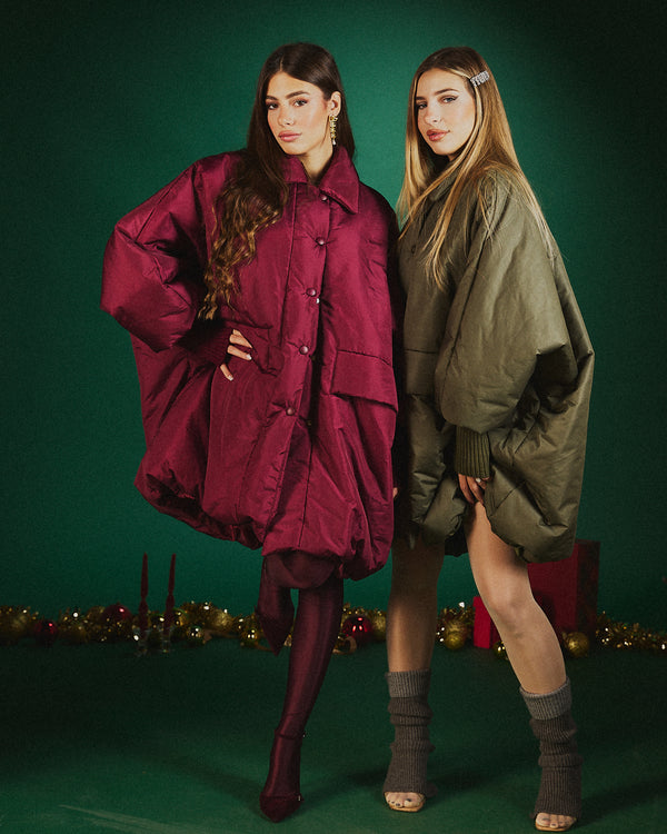 Bomber oversize Arya verde