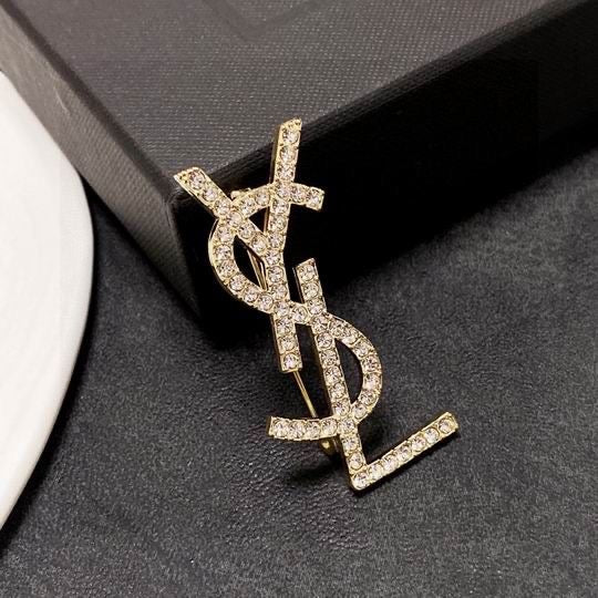 Spilla Crystal Monogram
