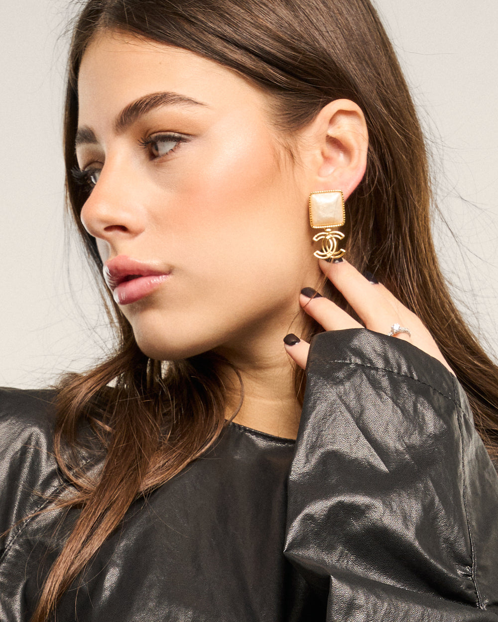 Orecchini Lumière Square Gold