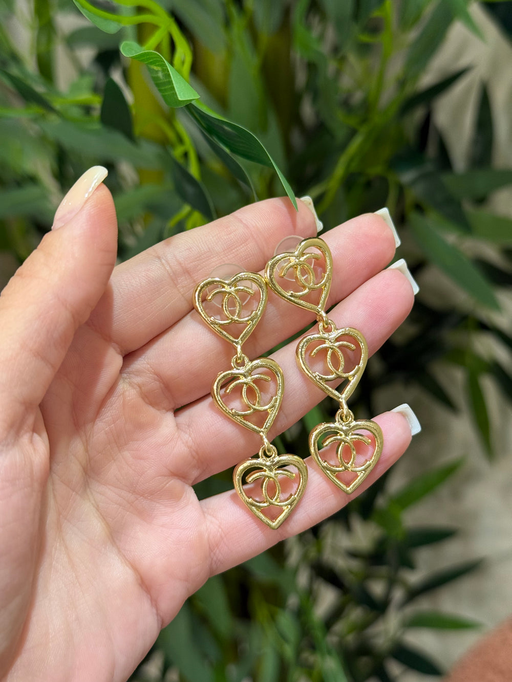 Orecchini cuore pendente