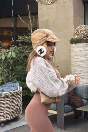 Aviator Luxe Quilted – Camel