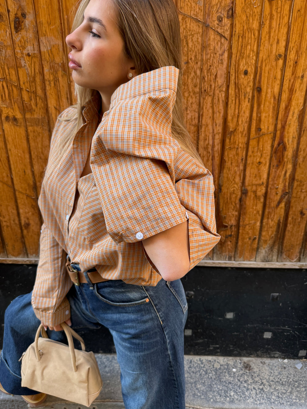 Camicia Nora manica cut