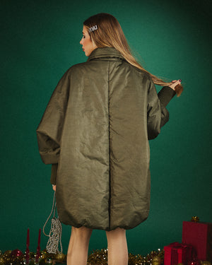 Bomber oversize Arya verde