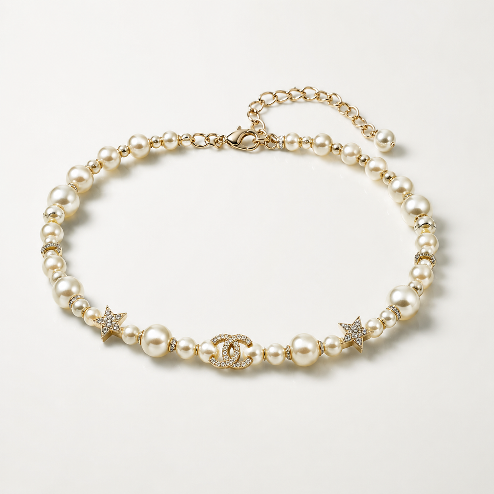 Chocker Perle star cc