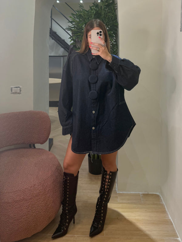 Dress Button Denim