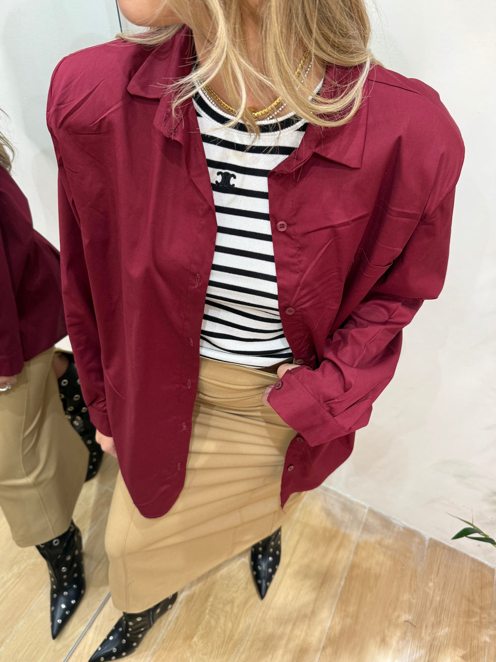 Camicia Aria spalline