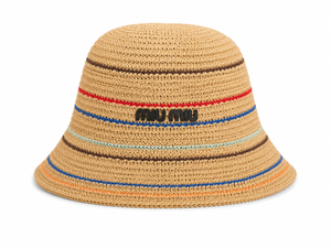 Bucket hat righe color miu