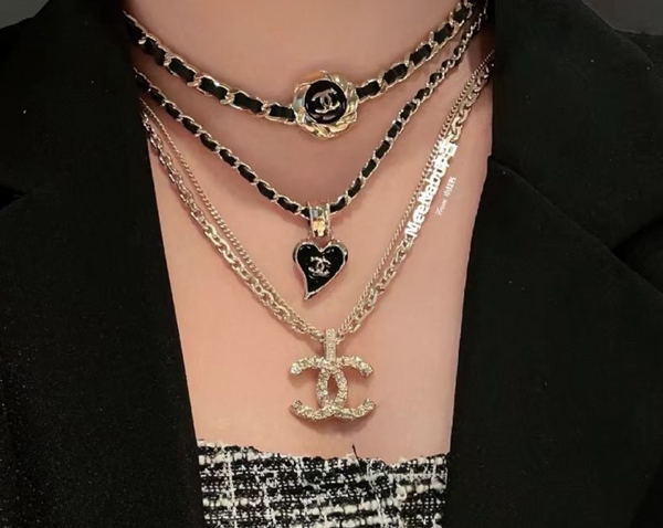 Collana cuore goccia cc
