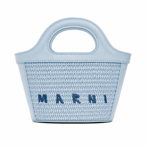 Microbag intrecci e pelle mari