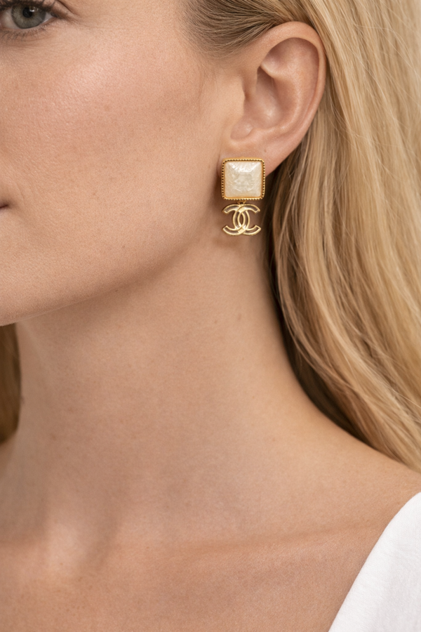 Orecchini Lumière Square Gold