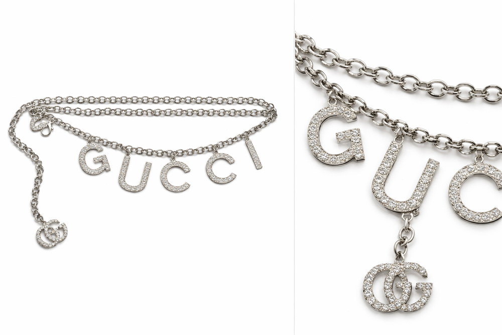 Cintura Crystal Letter Statement
