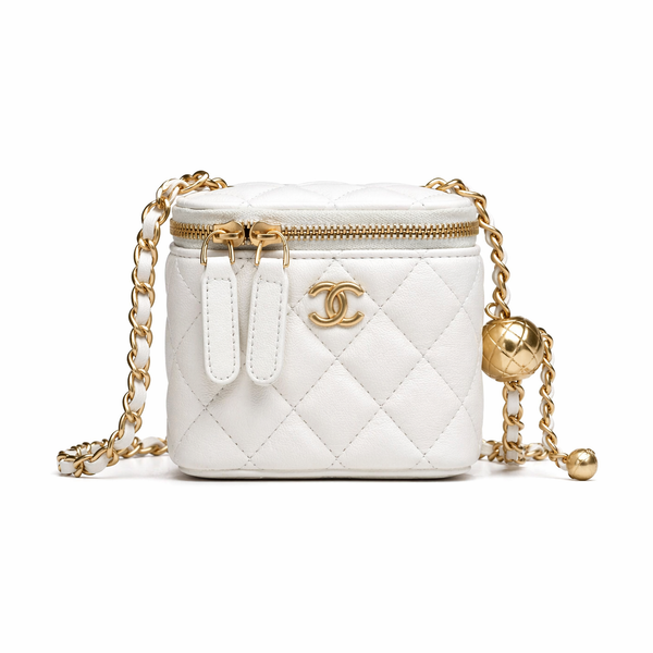 Mini Vanity Bag Cream CC