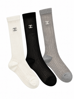 Calzino Sheer nero