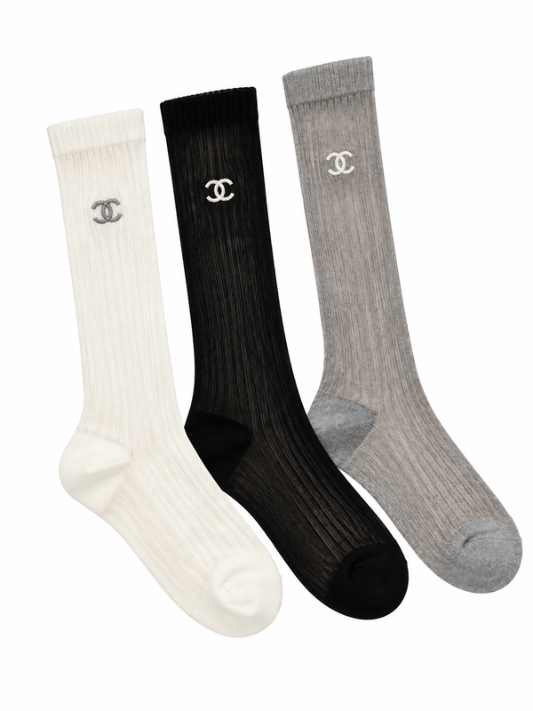 Calzino Sheer nero