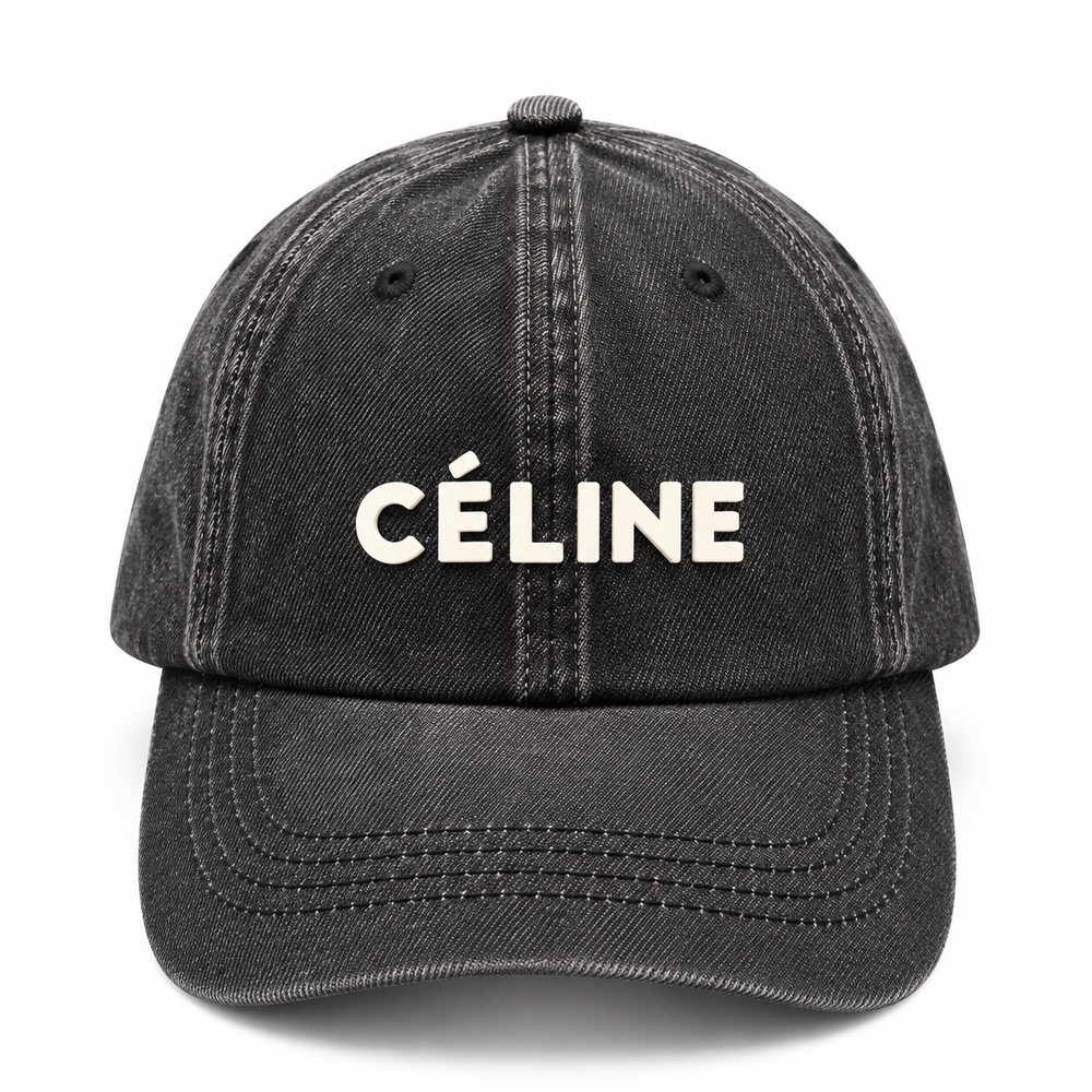 Cap Denim Noir