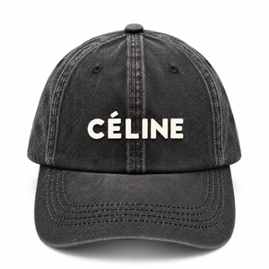 Cap Denim Noir