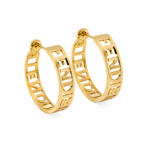 Cerchietti logo F Gold