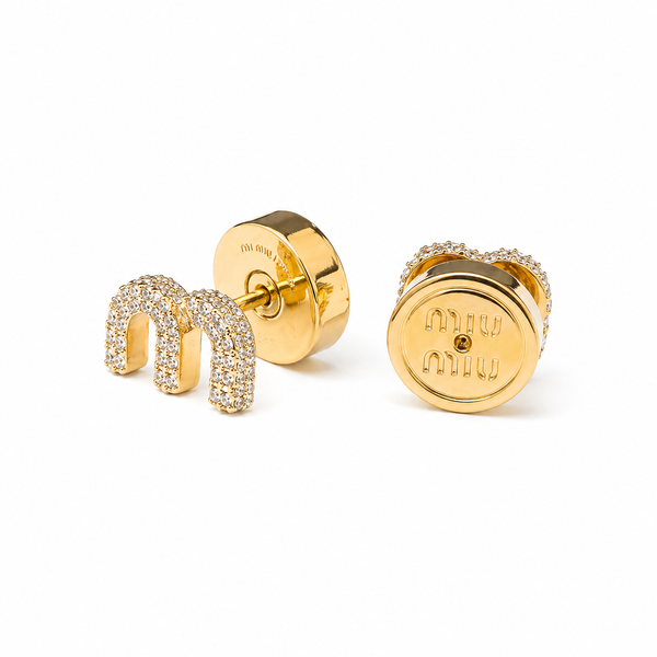 Orecchini gold shine m