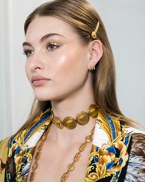 Orecchini gold shine m