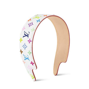 Frontino Monogram ecopelle bianco