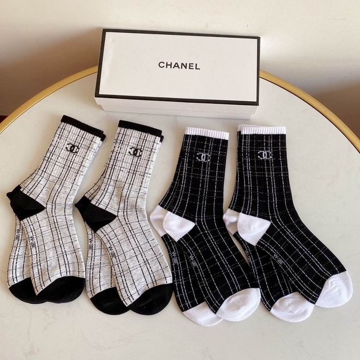 Coppia calzini Black & White