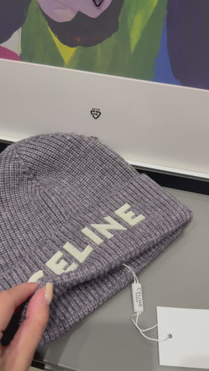 Cappello Celine glicine