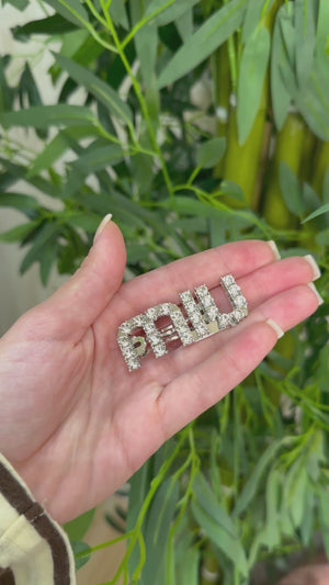 Molletta big Miumiu strassata