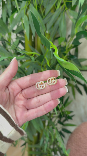 Orecchini GG diamond