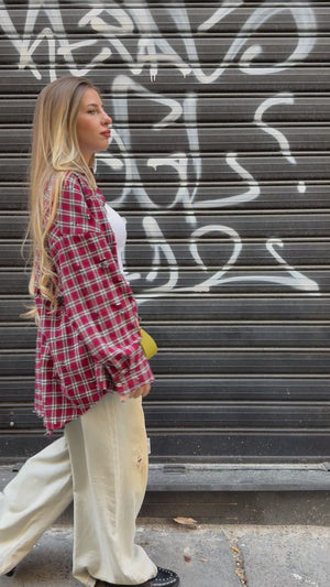 Camicia Quadri con Rotture