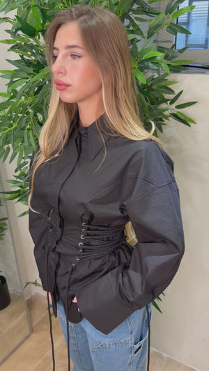 Camicia Corset Poplin