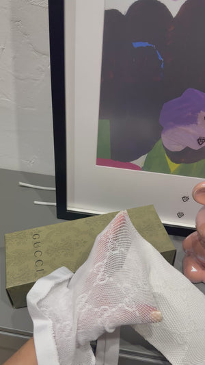 Calze logo mesh con cofanetto